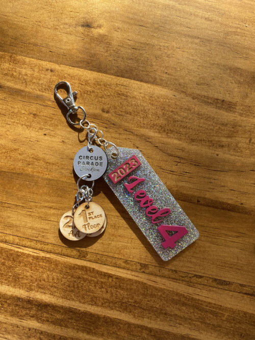 Bag Tag with Location and Place Charms